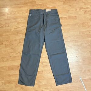 Carhart Loose Original Fit Canvas Carpenter Jeans 36 waist